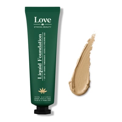 Love Ethical Beauty - Natuurlijke Vloeibare Foundation SPF30 Fair Warm