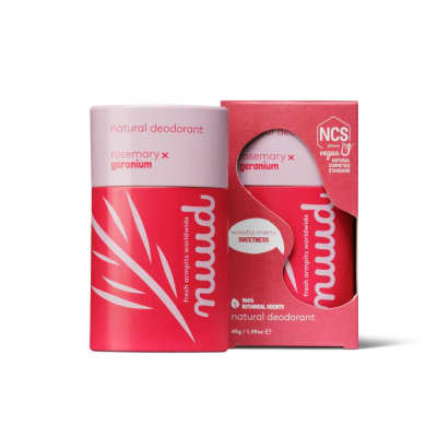 Nuud - Rosemary x Geranium Stick Natuurlijke Vegan Deodorant Stick