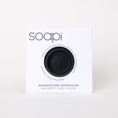 Soapi - Soapi Magnetic Soap Holder Black