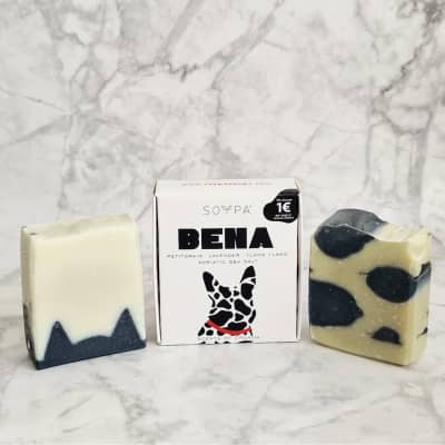 Soypa - Bena Handgemaakte Zeep | Petitgrain, Lavender, Ylang Ylang