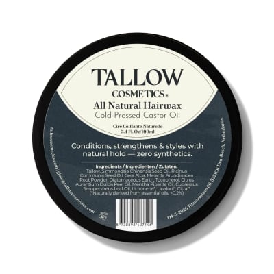 Tallow Cosmetics - Tallow Natuurlijke Haarwax | Natuurlijke styling met verzorgende werking
