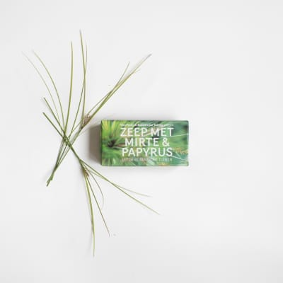 Werfzeep - Botanische Tuinenzeep I - Mirte & Papyrus
