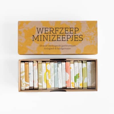 Werfzeep - Cadeaudoos met 18 minizeepjes