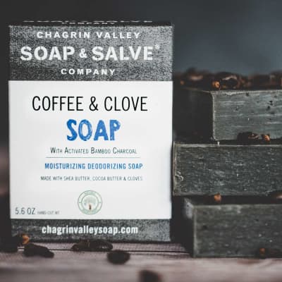 Chagrin Valley - Coffee & Clove Scrubby Soap