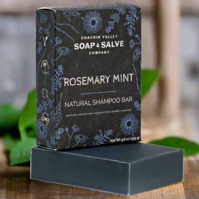 Chagrin Valley - Rosemary Mint Charcoal Shampoo Bar