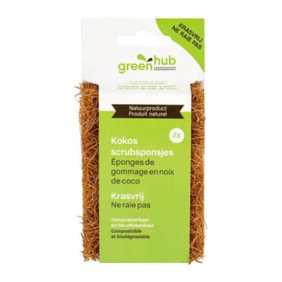 GreenHub - Kokos Scrubspons Krasvrij