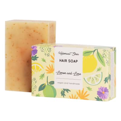 HelemaalShea - Lemon & Lime Haarzeep voor Blond Haar