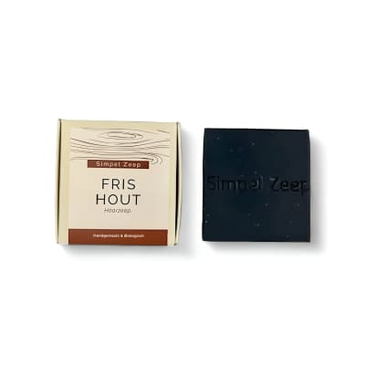 Simpel Zeep - Fris Hout Haarzeep
