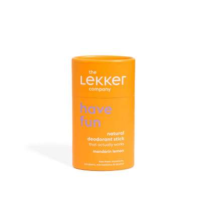 The Lekker Company - Deodorant Stick Have Fun Mandarijn & Citroen