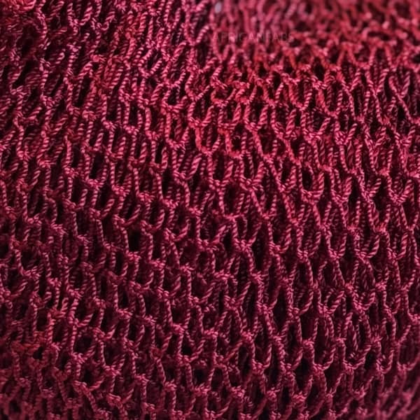 Africanfabs Afrikaanse Net Sponge Bordeauxrood