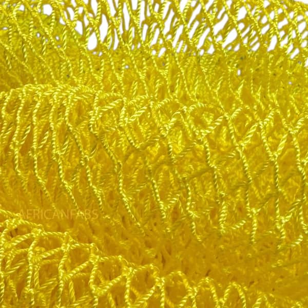Africanfabs Afrikaanse Net Sponge Geel