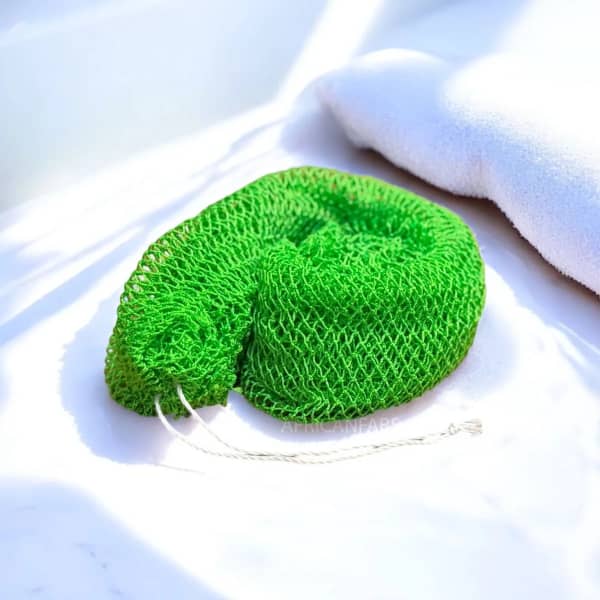 Africanfabs Afrikaanse Net Sponge | Net Spons Neon groen