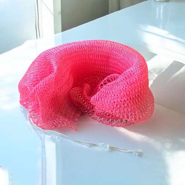 Africanfabs Afrikaanse Net Sponge Roze