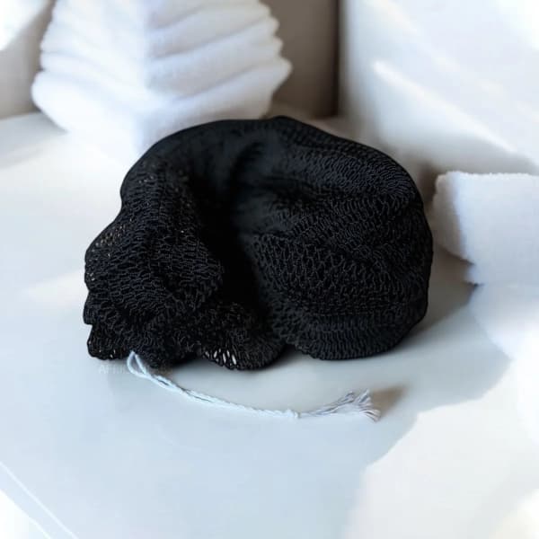 Africanfabs Afrikaanse Net Sponge Zwart