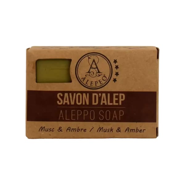 Alepeo Aleppo Olijfzeep Musk & Amber