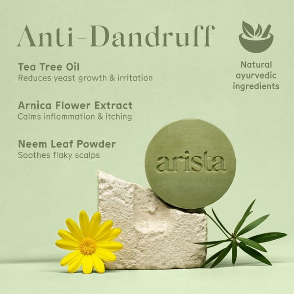 Arista Ayurveda Shampoo Bar tegen Roos