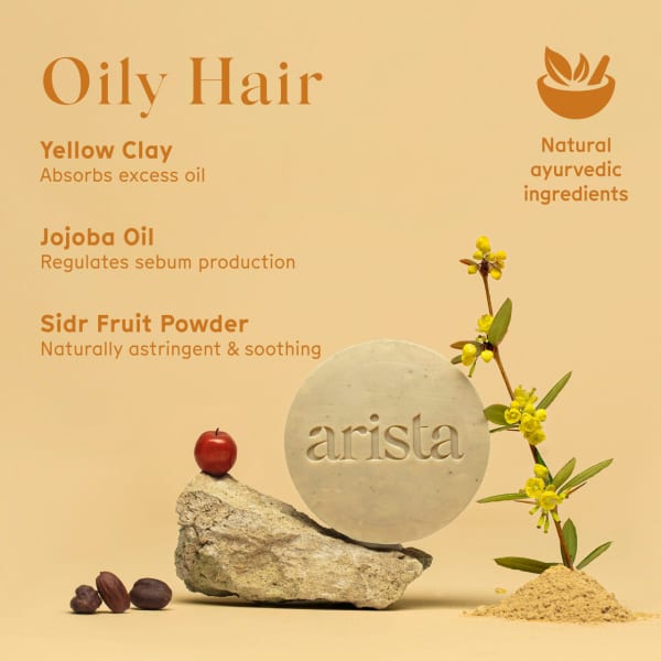 Arista Ayurveda Shampoo Bar voor Vet Haar
