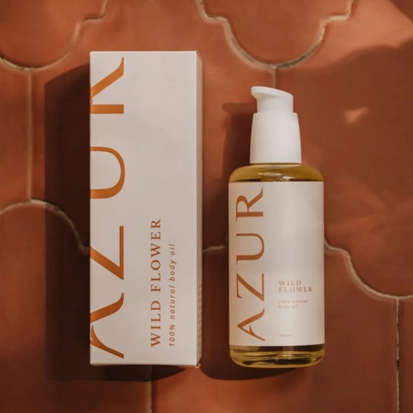 Azur Natural Bodycare Lichaamsolie Wild Flower