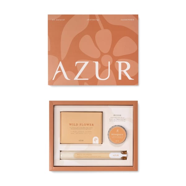Azur Natural Bodycare Bloom Gift Set