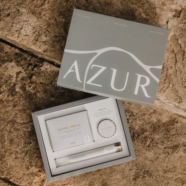 Azur Natural Bodycare Renew Gift Set met Sauna Feels