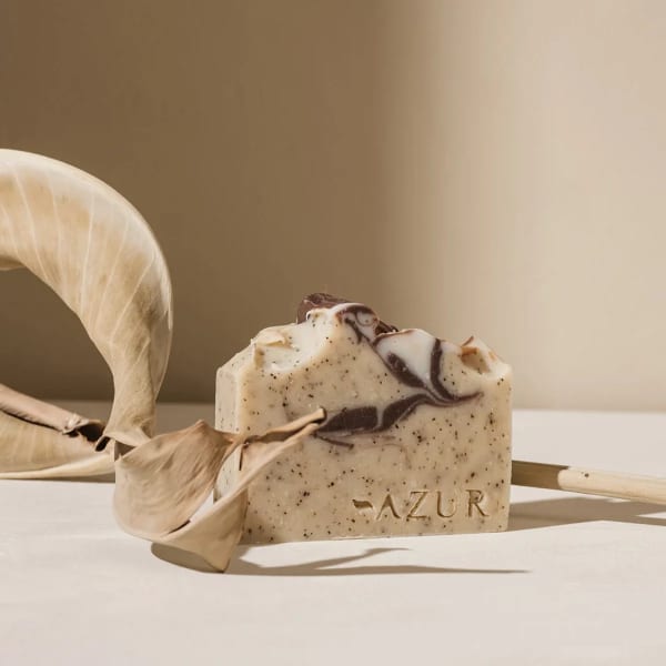 Azur Natural Bodycare Coffee Comfort Zeep Bar
