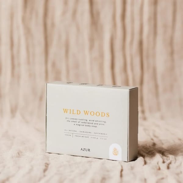 Azur Natural Bodycare Wild Woods Zeep Bar