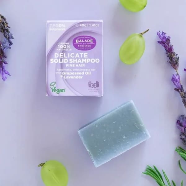 Balade en Provence Solid shampoo for women | Fine hair | Lavender