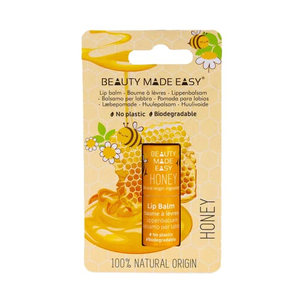 Beauty Made Easy Papertube Lipbalm Honey