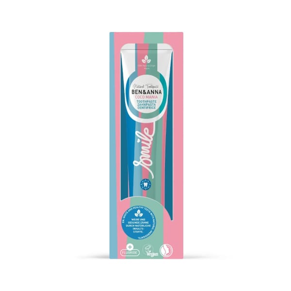 Ben & Anna Tandpasta Smile met Fluoride Coco Mania