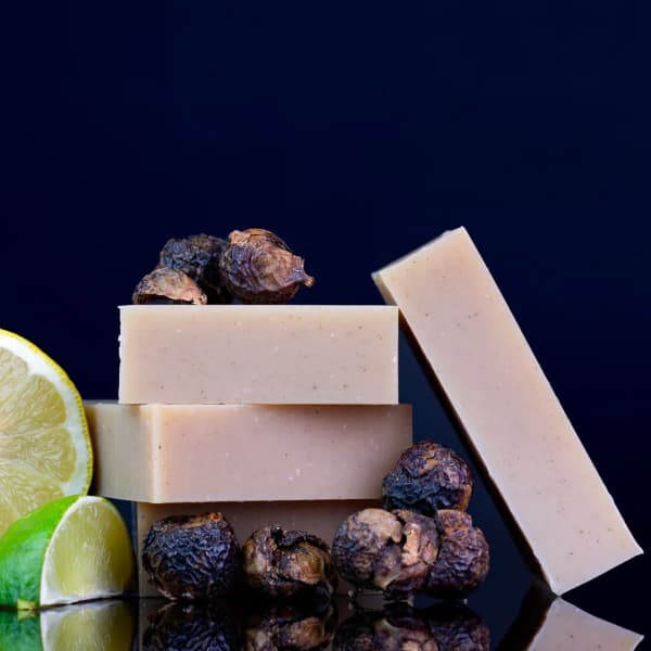 Chagrin Valley Soapnuts Citrus Mint Shampoo Bar