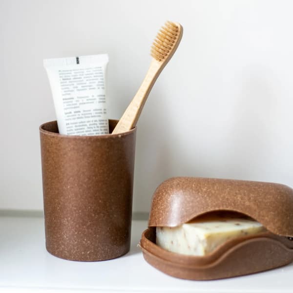 Croll & Denecke Zeepdoosje Beech van vloeibaar hout - biologisch afbreekbaar