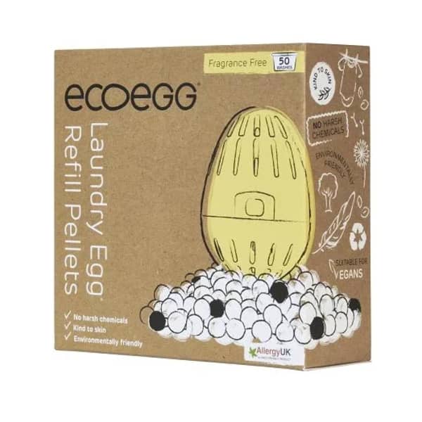 Ecoegg Wasbal Navulling Parfumvrij - 70 wasbeurten