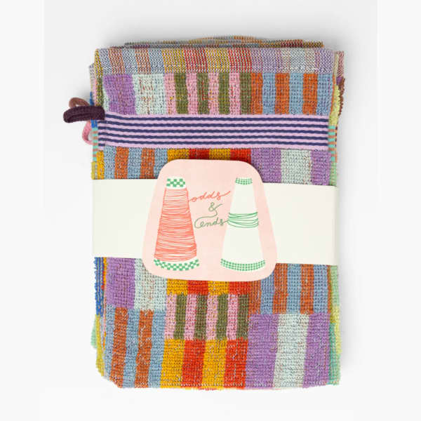 Foekje Fleur Odds & Ends Washand Trio (#121 tulip quilt)