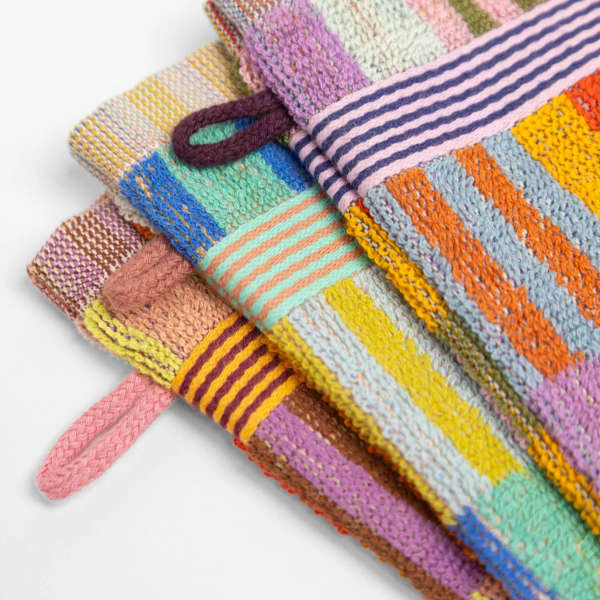 Foekje Fleur Odds & Ends Washand Trio (#121 tulip quilt)