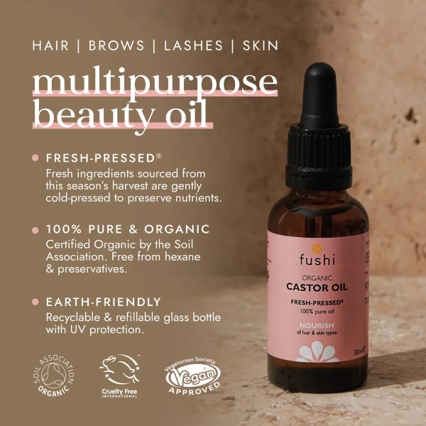 Fushi Biologische Koudgeperste Castor Olie | Ricinusolie