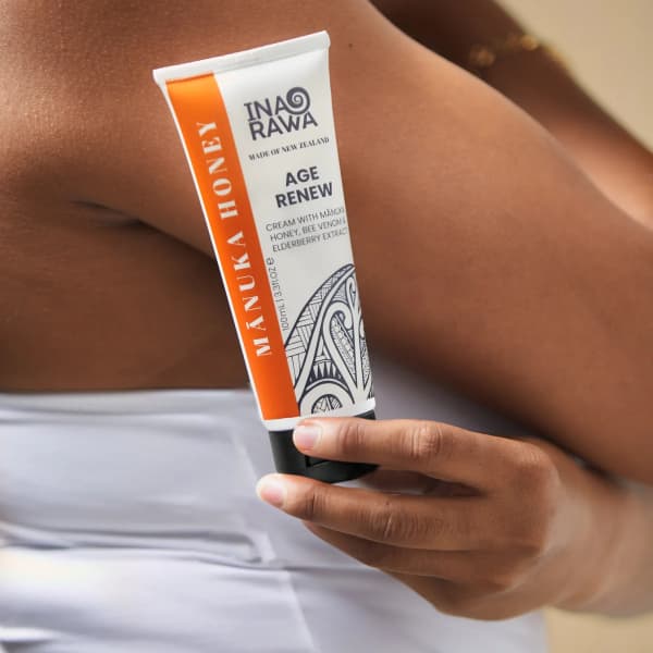 Ina Rawa Age Renew Cream with Manuka Honey, Bee Venom & Elderberry Extract