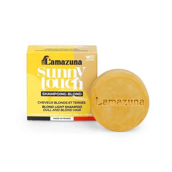 Lamazuna Sunny Touch Shampoo Bar voor blond haar