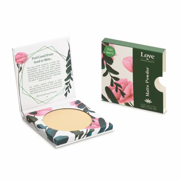 Love Ethical Beauty Matte Finishing Powder | Zero Waste