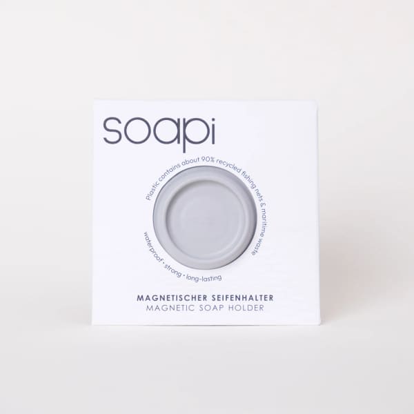 Soapi Soapi Magnetic Soap Holder Grey