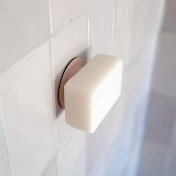 Soapi Soapi Magnetic Soap Holder Peach
