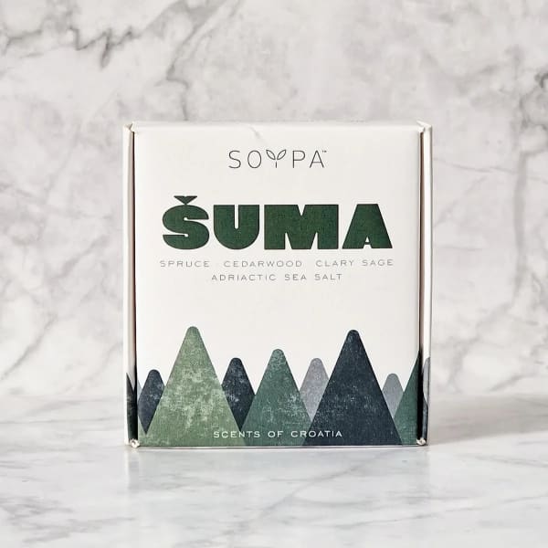 Soypa Suma Handgemaakte Zeep | Cederhout, Spar, Muskaatsalie