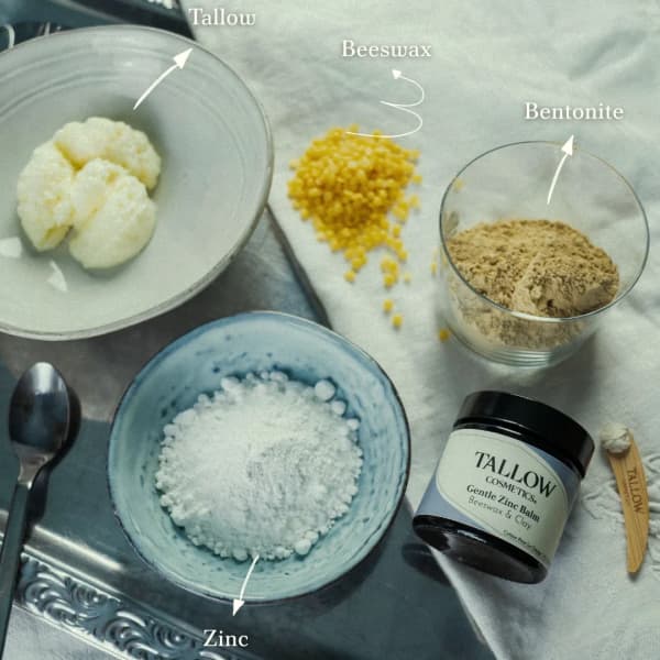 Tallow Cosmetics Gentle Zinc Balsem | Natuurlijke Zinkzalf