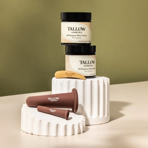 Tallow Cosmetics Gezichts Cupping Tools voor Cupmassage