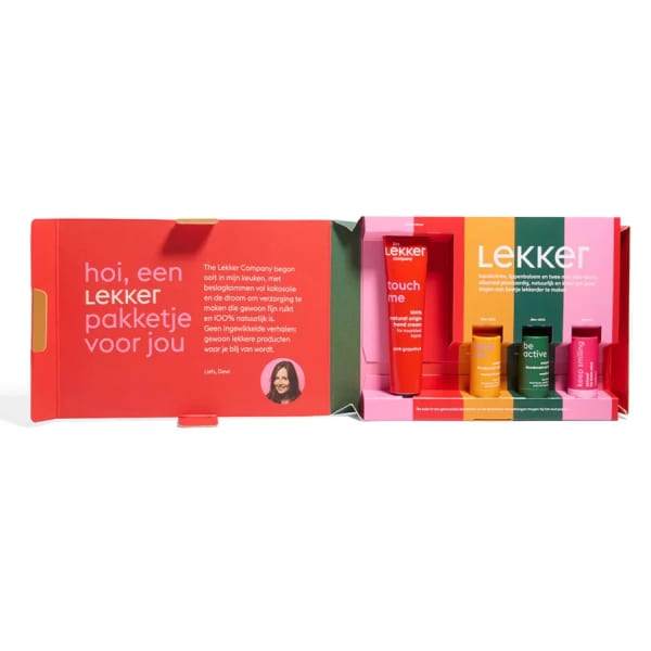The Lekker Company Cadeauset / Travelset