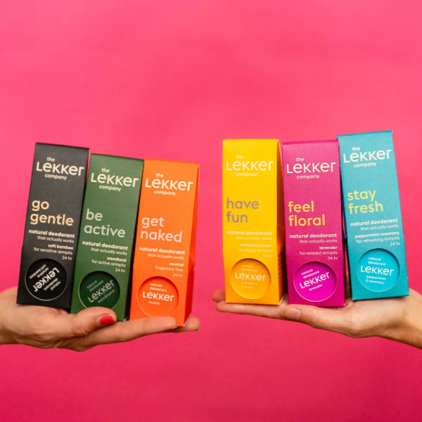 The Lekker Company Pepermunt en Rozemarijn Deodorant
