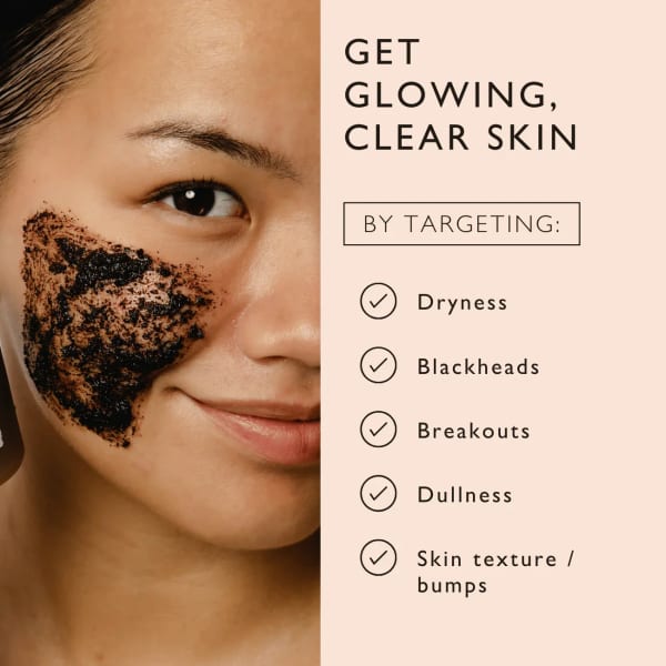 UpCircle Face Scrub with Coffee & Rosehip Oil