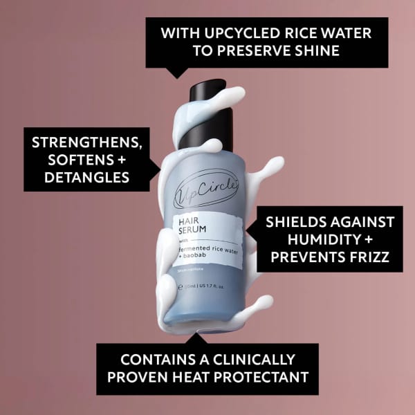 UpCircle Hair Serum with Fermented Rice Water & Baobab