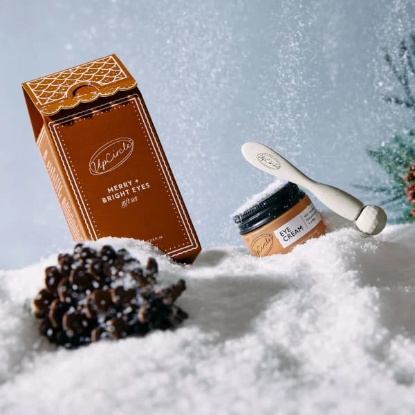 UpCircle Cadeauset Merry Bright Eyes Peperkoekhuisje