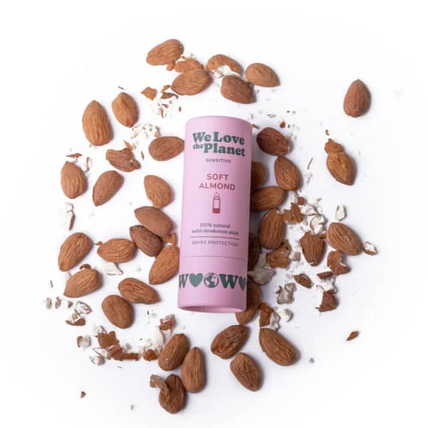 We Love the Planet Soft Almond Senitive Deodorant Stick