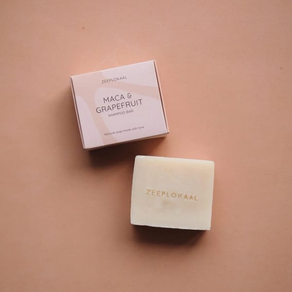 Zeeplokaal Maca & Grapefruit Haarzeep